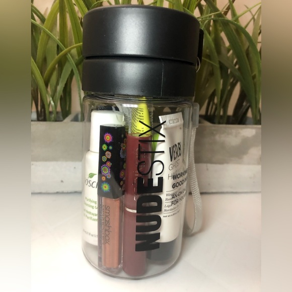 Nudestix Water Bottle & Beauty Travel Set - Picture 2 of 3